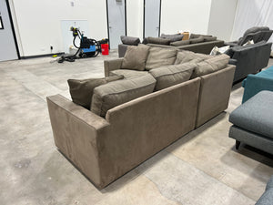 Room & Board 3-Pc Ultrasuede Orson Sectional