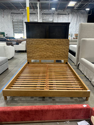 *Brand-New* Moe’s Home Misaki Natural Queen Bed Frame
