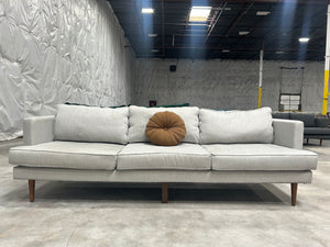 Joybird Preston Grand Sofa (Sunbrella Premier Fog)