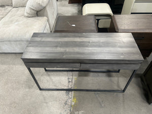 Contemporary Gray Entryway Console Table