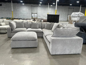 Aiden & Ivy Sereen 6-Pc Modular Sectional (Taupe)
