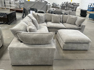Aiden & Ivy Sereen 6-Pc Modular Sectional (Taupe)
