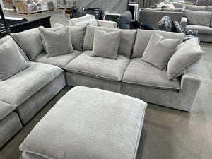 Aiden & Ivy Sereen 6-Pc Modular Sectional (Taupe)
