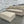 Crate & Barrel 83” Lounge Deep Sofa w/Storage Ottoman (Beige)
