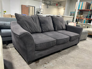 Contemporary Dark Gray Oversize Sofa