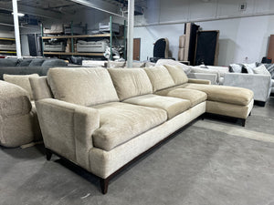 Beige MCM Chaise Sectional