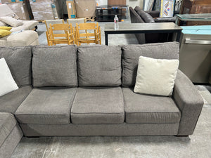 Modern Gray L-Shaped Sectional