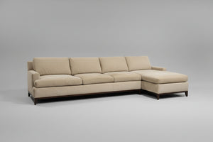 Beige MCM Chaise Sectional