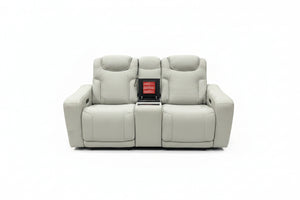 Gilman Creek Alton Leather Power Sofa w/Cooling Unit