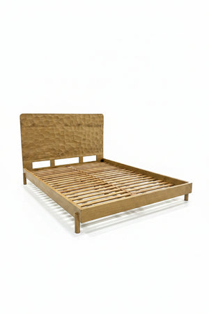 *Brand-New* Moe’s Home Misaki Natural Queen Bed Frame