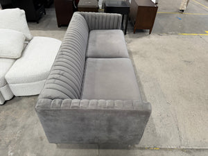 89” Sofa w/ Glass Feet