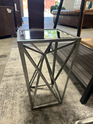 Mirrored Side Table