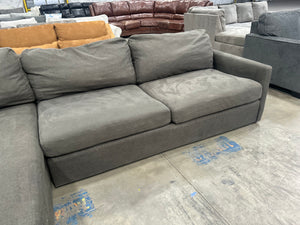 American Signature 2-Pc Gray Jasper Chaise Sectional