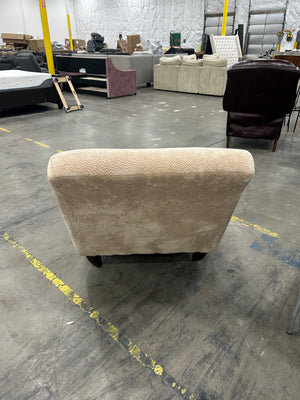 PLUSH Beige Chaise Lounge