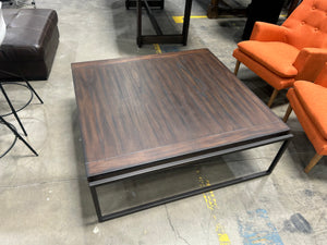 Oversized Wooden Coffee Table