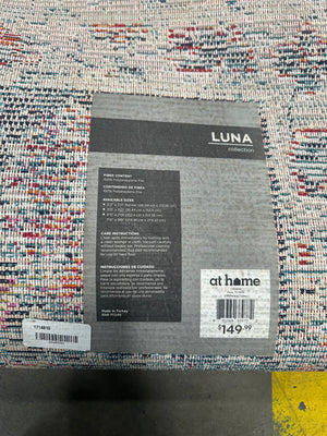 At Home 5”x7” Multicolor Luna Collection Rug