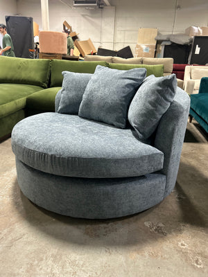 BRAND-NEW Joybird Amelia Grand Chair (Milo French Blue)