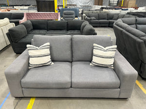 Pottery Barn Big Sur Square Arm Sofa (Charcoal)