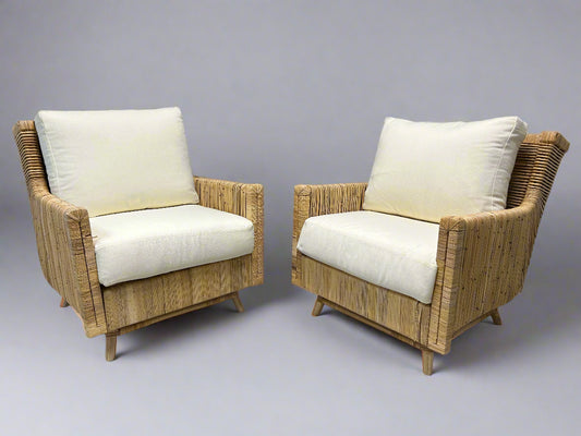 2-Piece Selamat Rattan Rica Outdoor Patio Chair Set