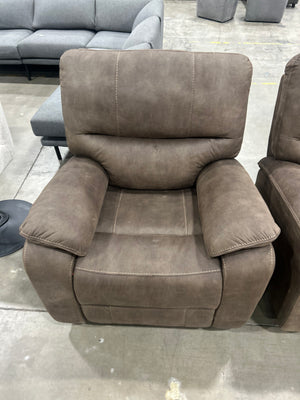 Henley Microsuede Glider Recliner Set