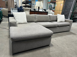 Living Spaces 2-Pc Chaise Sectional