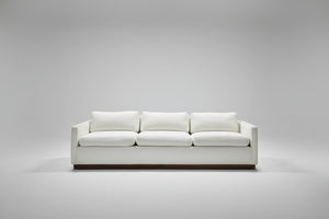 Milo Baughman White MCM Sofa