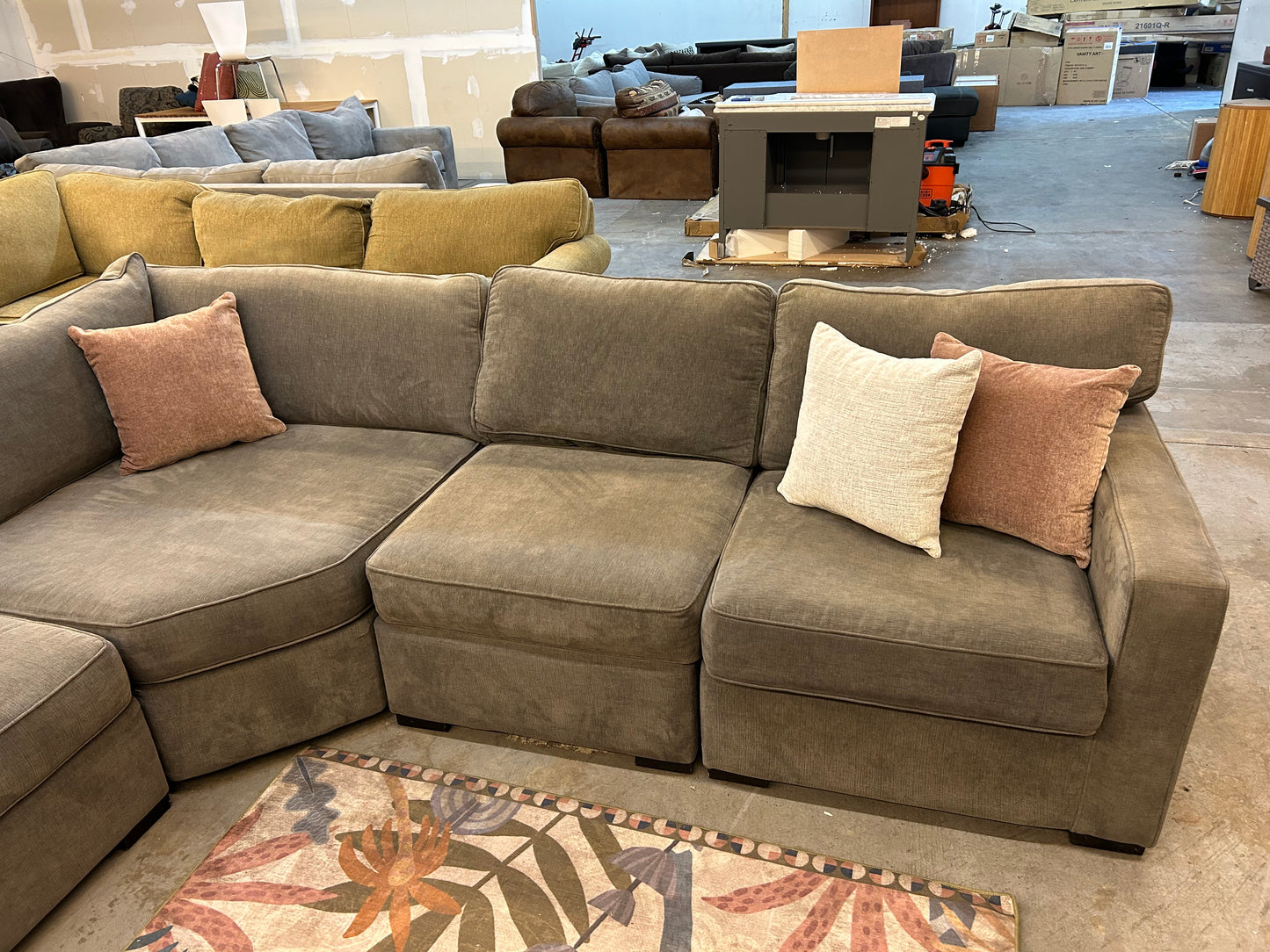 Modular Gray Jonathan Louis Sectional