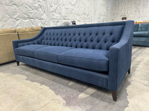 Arhaus Tufted 92” Rylan Sofa (Navy)