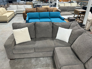 Modern Gray L-Shaped Sectional