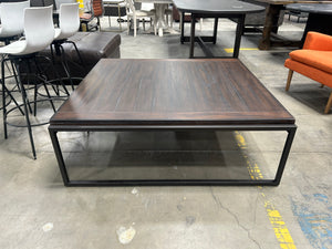 Oversized Wooden Coffee Table