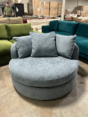 BRAND-NEW Joybird Amelia Grand Chair (Milo French Blue)