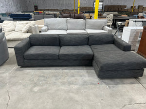West Elm Urban 2-Piece Chaise Sectional (RAF)