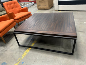 Oversized Wooden Coffee Table