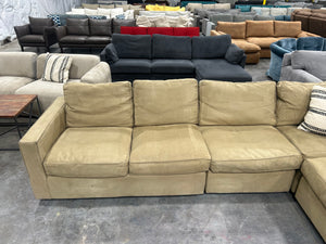 Arhaus 4-Pc Dune L-Shaped Sectional (Camel)