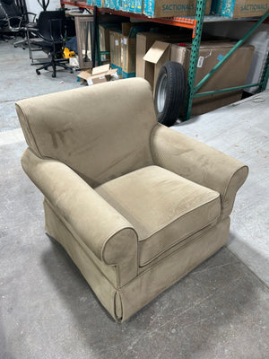Beige Rocker-Swivel Chair