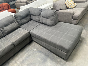 Ashley Grey Chaise Sectional