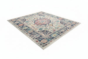 At Home 5”x7” Multicolor Luna Collection Rug