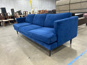 Joybird Preston Grand Sofa (Royale Cobalt)