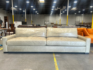 RH 10’ Maxwell Leather Sofa