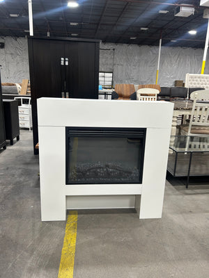 Electric LED Fireplace w/Heater