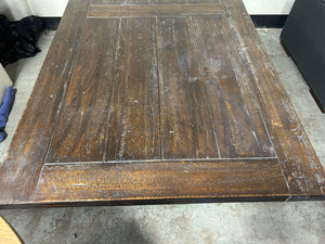 Restoration Hardware Salvaged Wood Extension Dining Table
