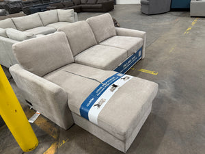 Cameron Sofa Chaise – Taupe