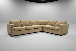 Arhaus 4-Pc Dune L-Shaped Sectional (Camel)