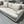 Contemporary Light Gray Oversize Sofa w/Pillows
