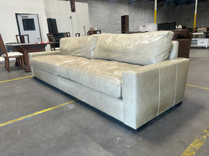 RH 10’ Maxwell Leather Sofa