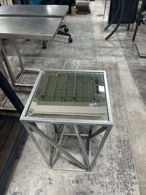 Mirrored Side Table
