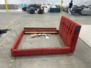 BRAND-NEW Joybird Hughes Full Bed (Crave Berry Hibiscus)