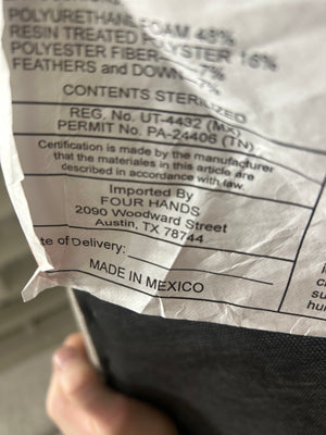 Four Hands Light Gray 95'' Bloor Sleeper Sofa