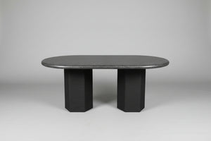 *Brand-New* Moe’s Home Sartoria Black Granite Dining Table