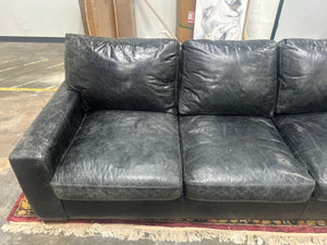 Black Leather Sleeper Sofa